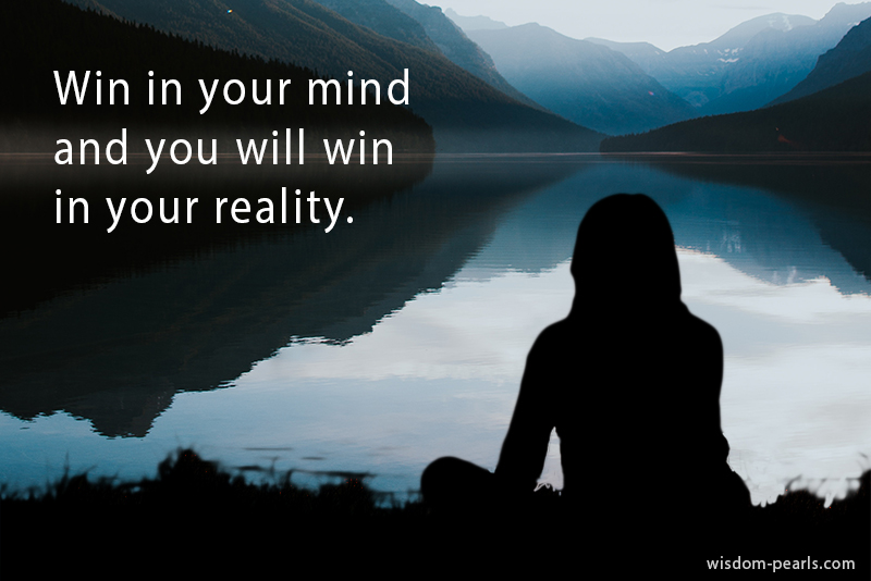 Win your mind quote